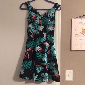 Black Guess off the shoulder dress